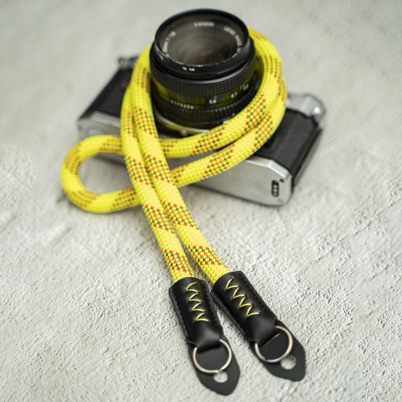 CSR Pattern Rope Camera Strap (France Beal Static Rope)